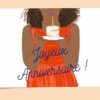 carte anniversaire femme