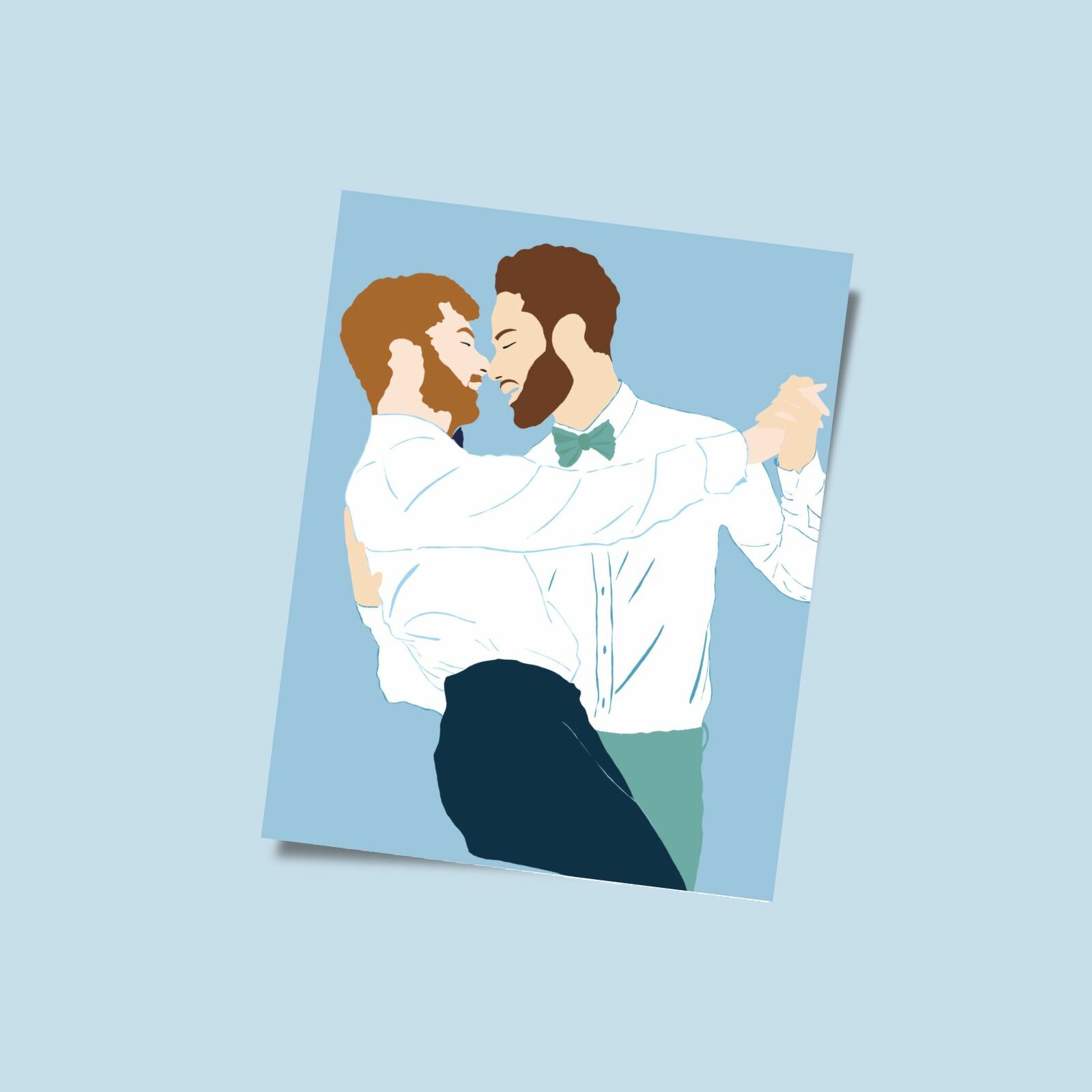 carte amour gay hommes saint valentin