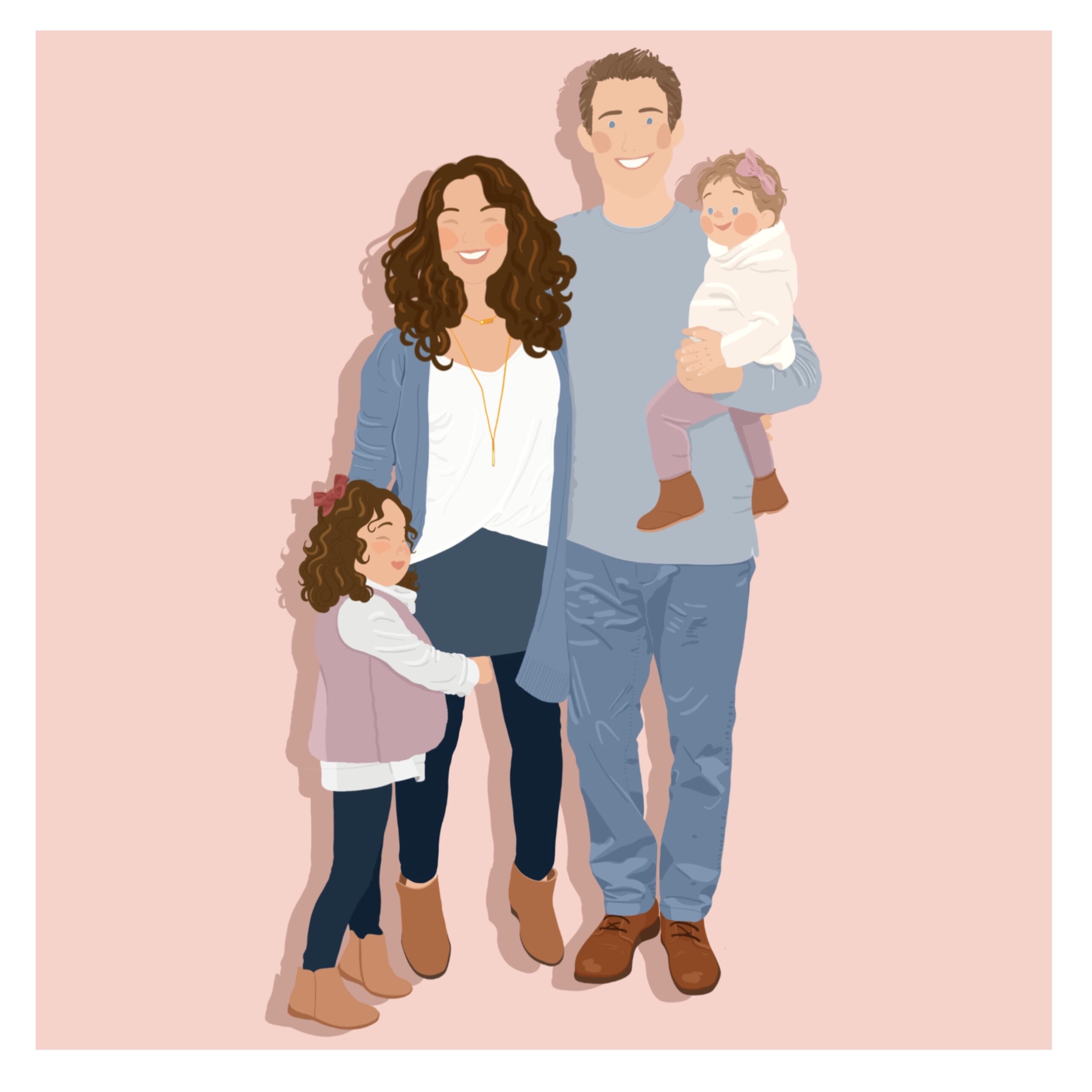 portrait illustré personnalisé