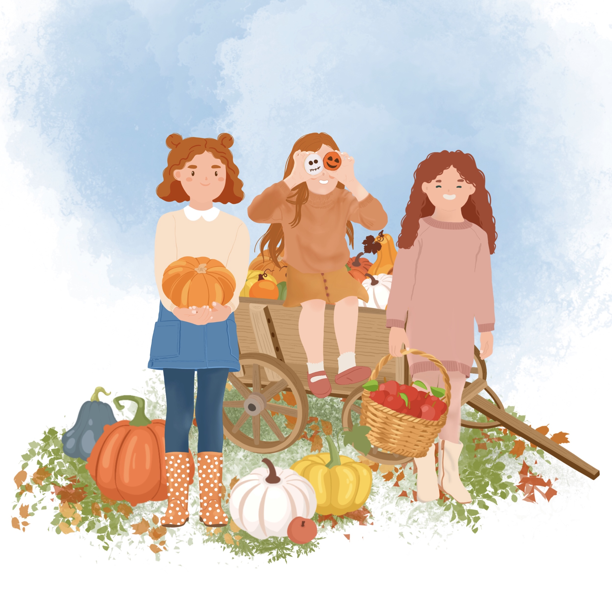 portrait illustré personnalisé