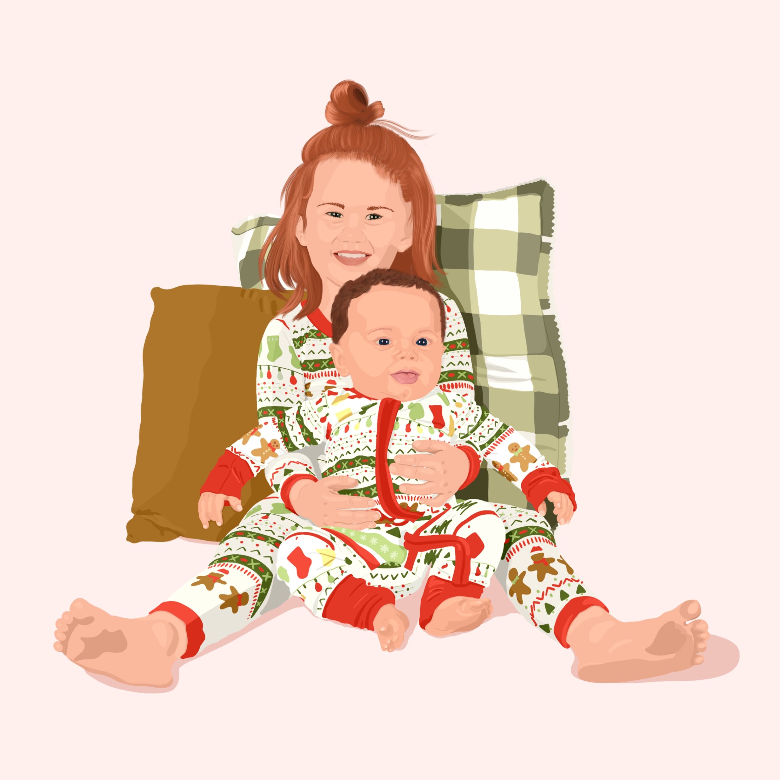 portrait illustré personnalisé