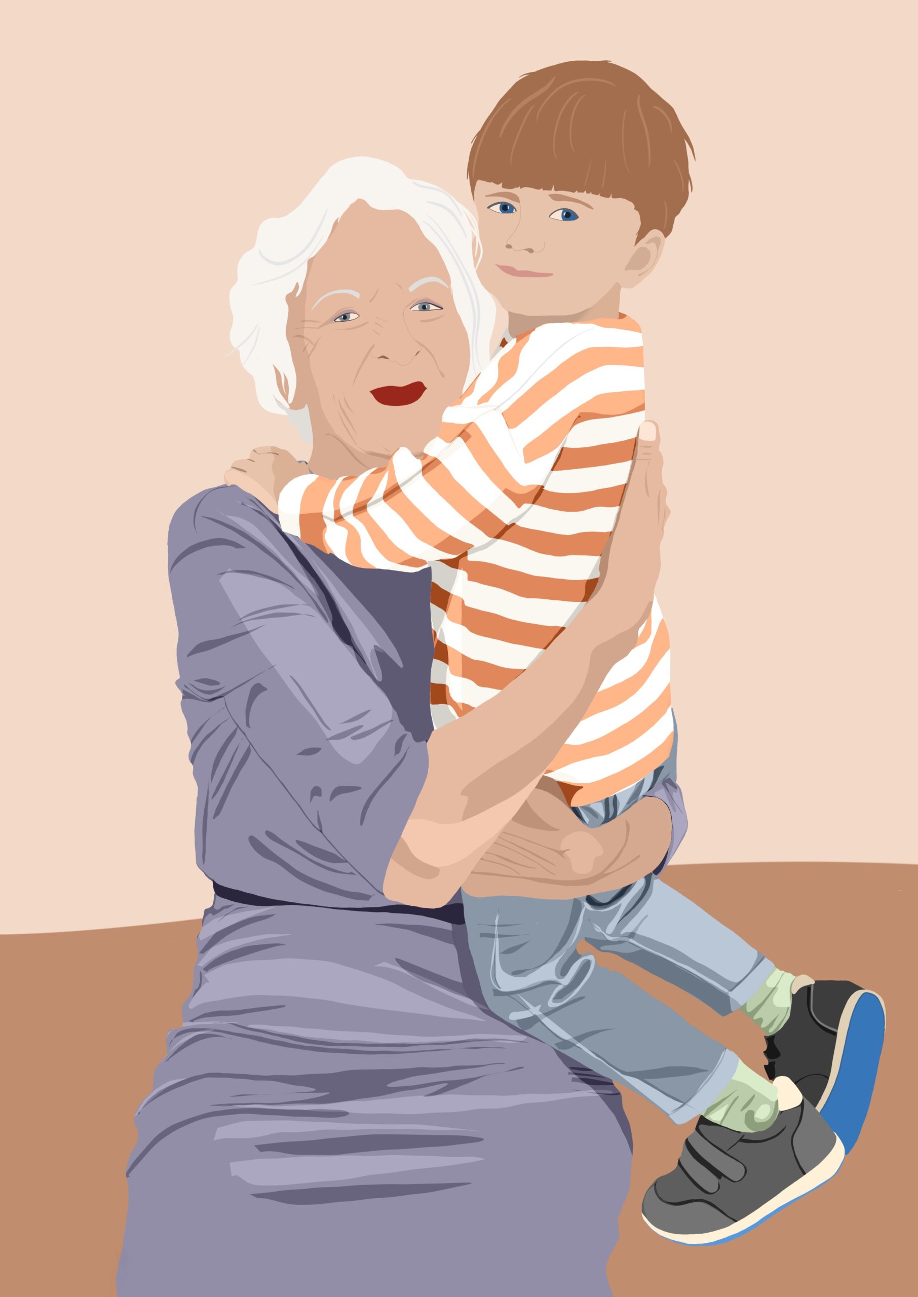 portrait illustré personnalisé