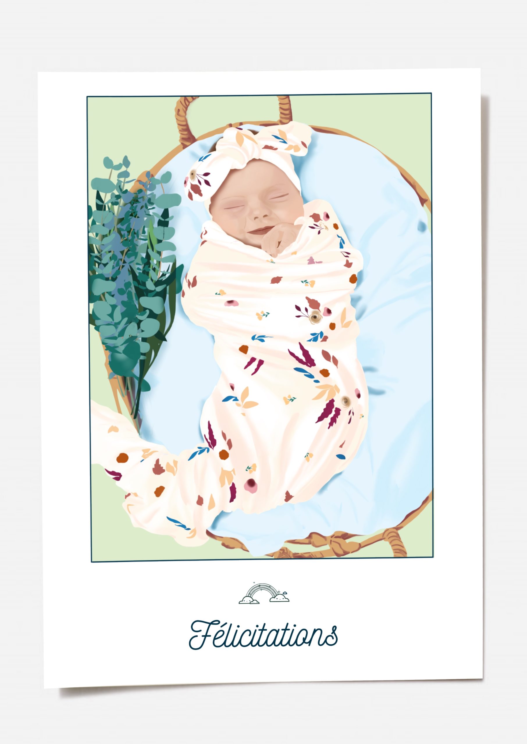 Carte Bebe Endormi Ophelie Funnyface Carte Bebe Endormi Ophelie Funnyface