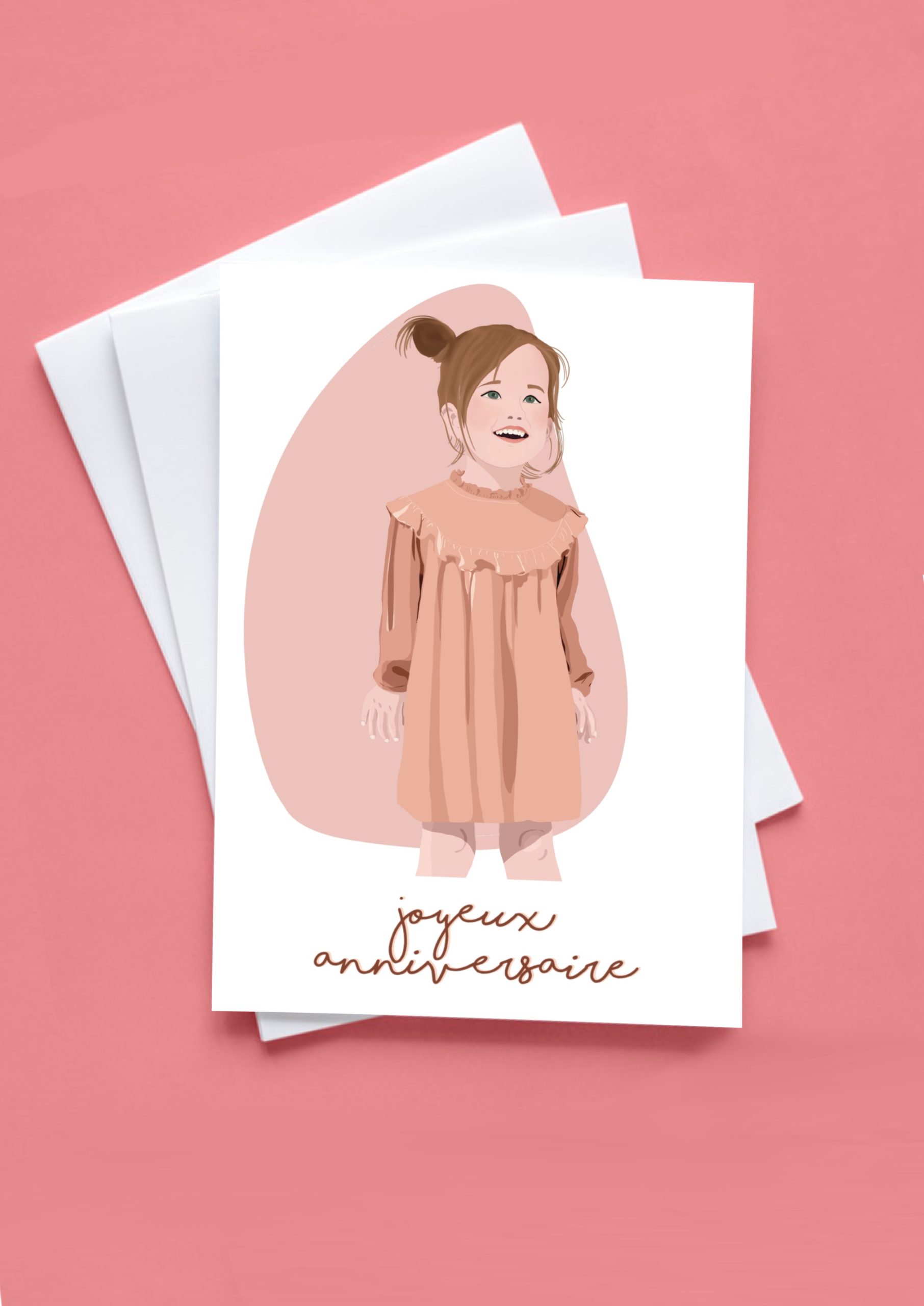 carte joyeux anniversaire fille