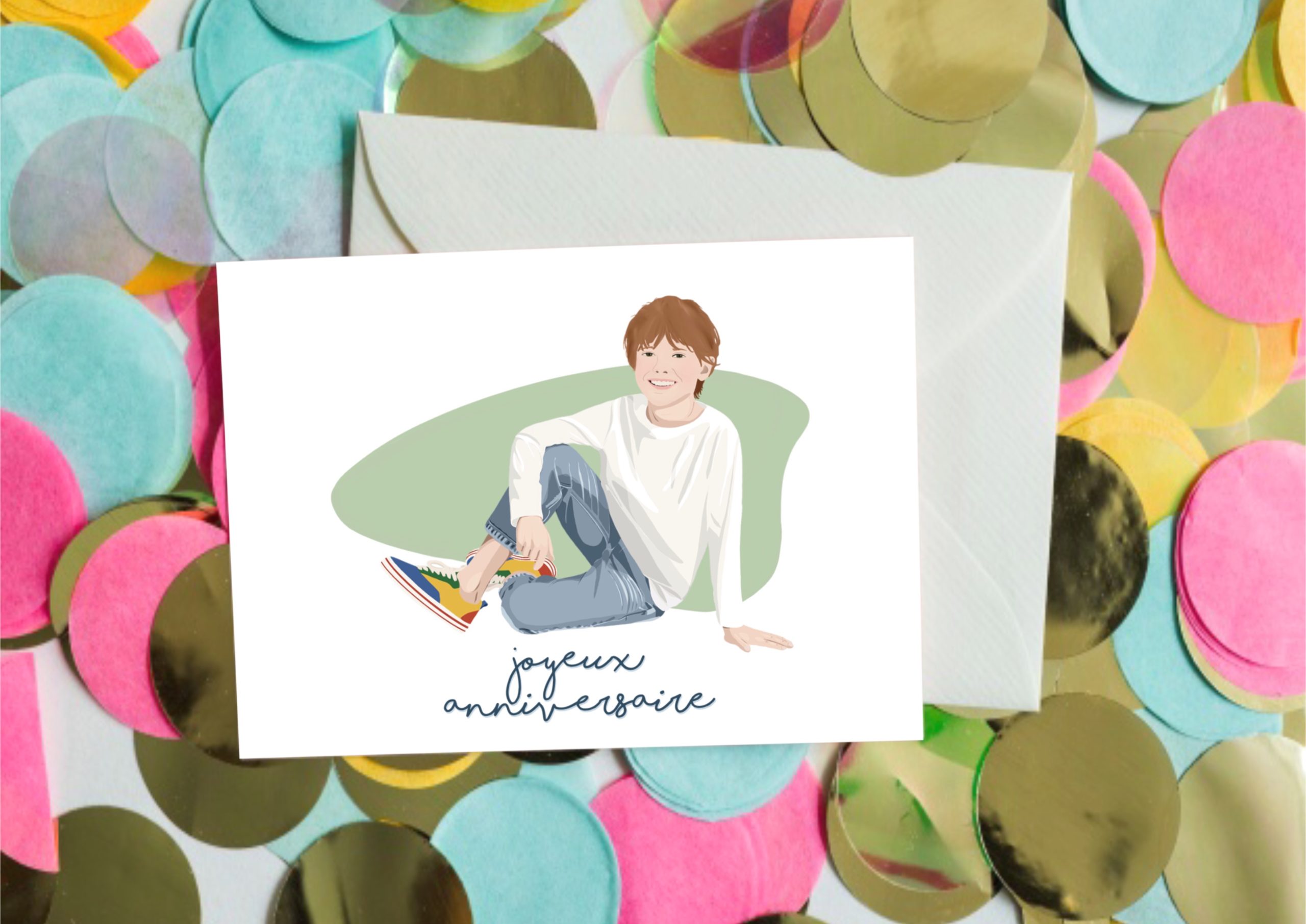 carte joyeux anniversaire garçon