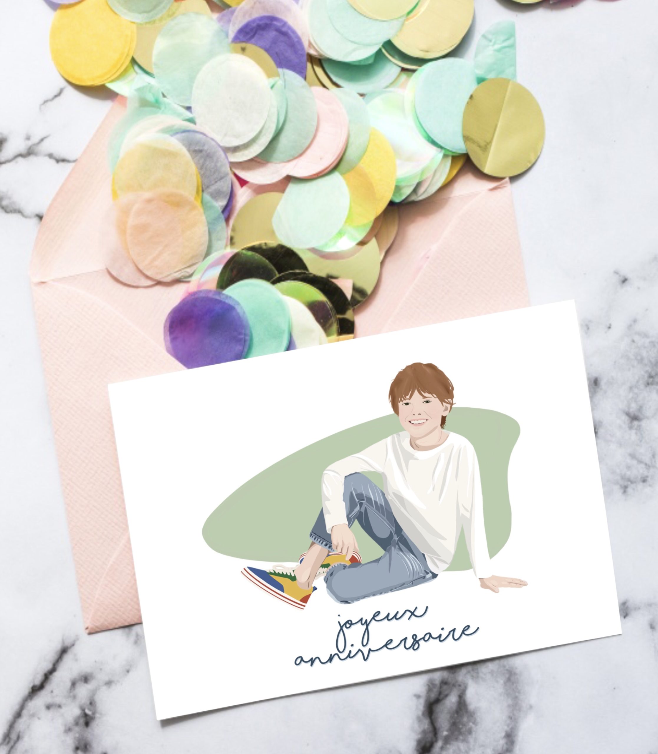 carte joyeux anniversaire garçon