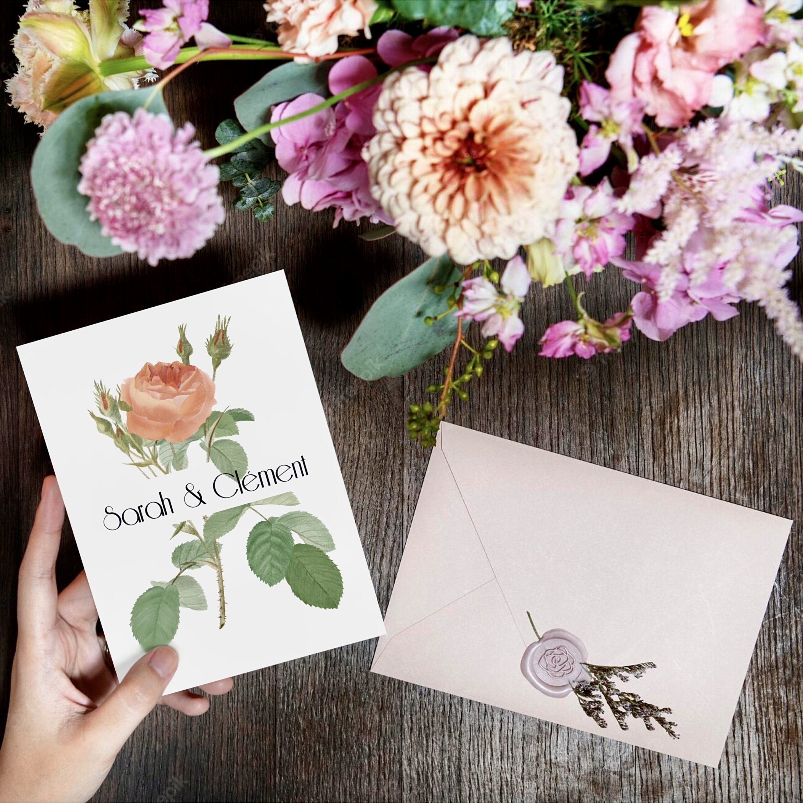 Faire-part Botanique Chic – Image 4