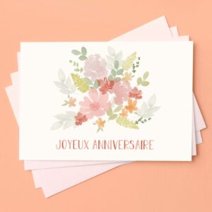 Carte Anniversaire