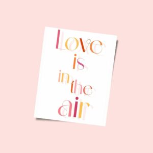 carte Love is in the air