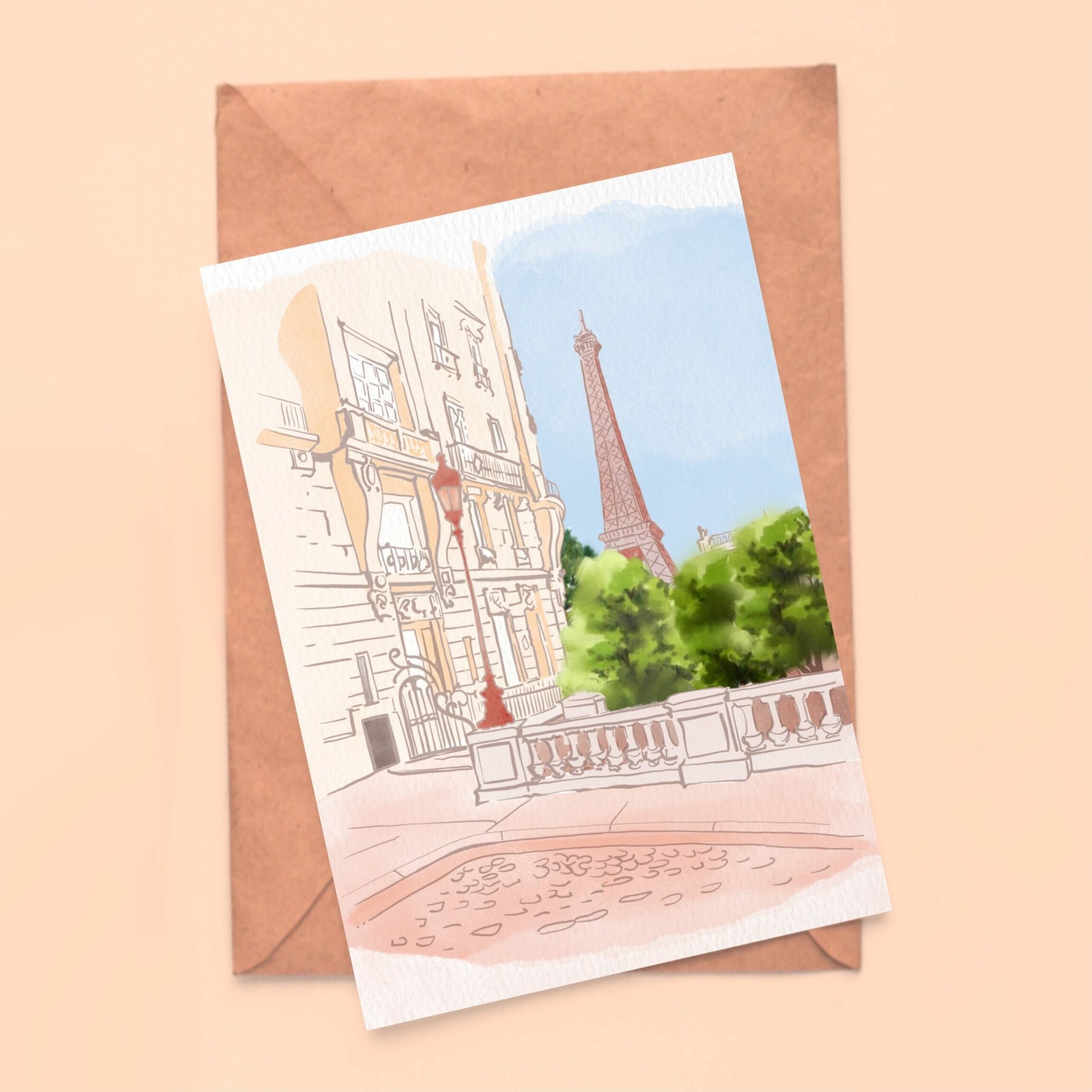 carte paris tour eiffel