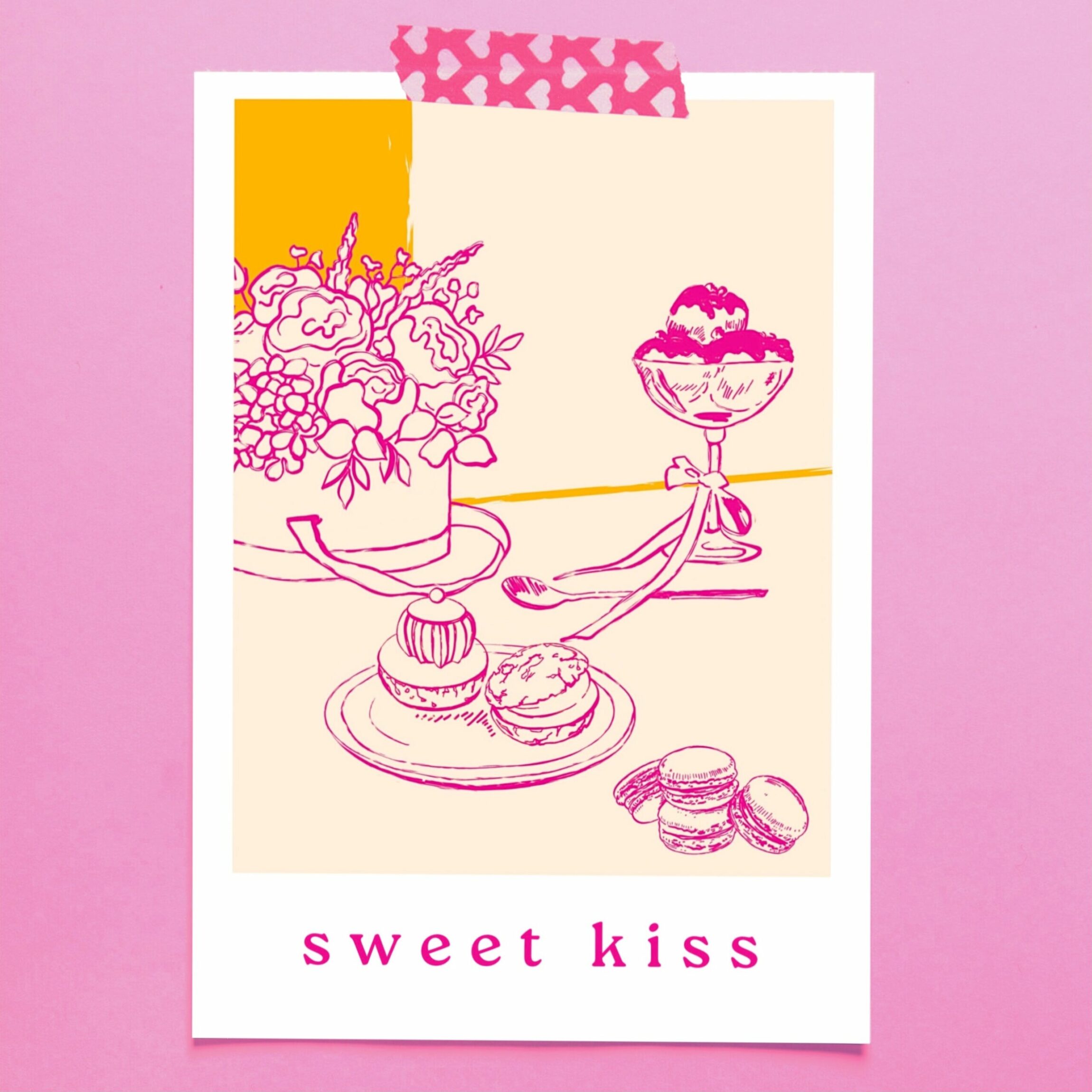 affiche food desserts