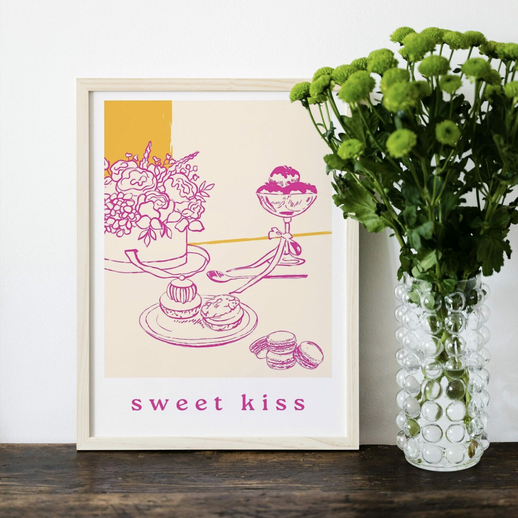 affiche food desserts