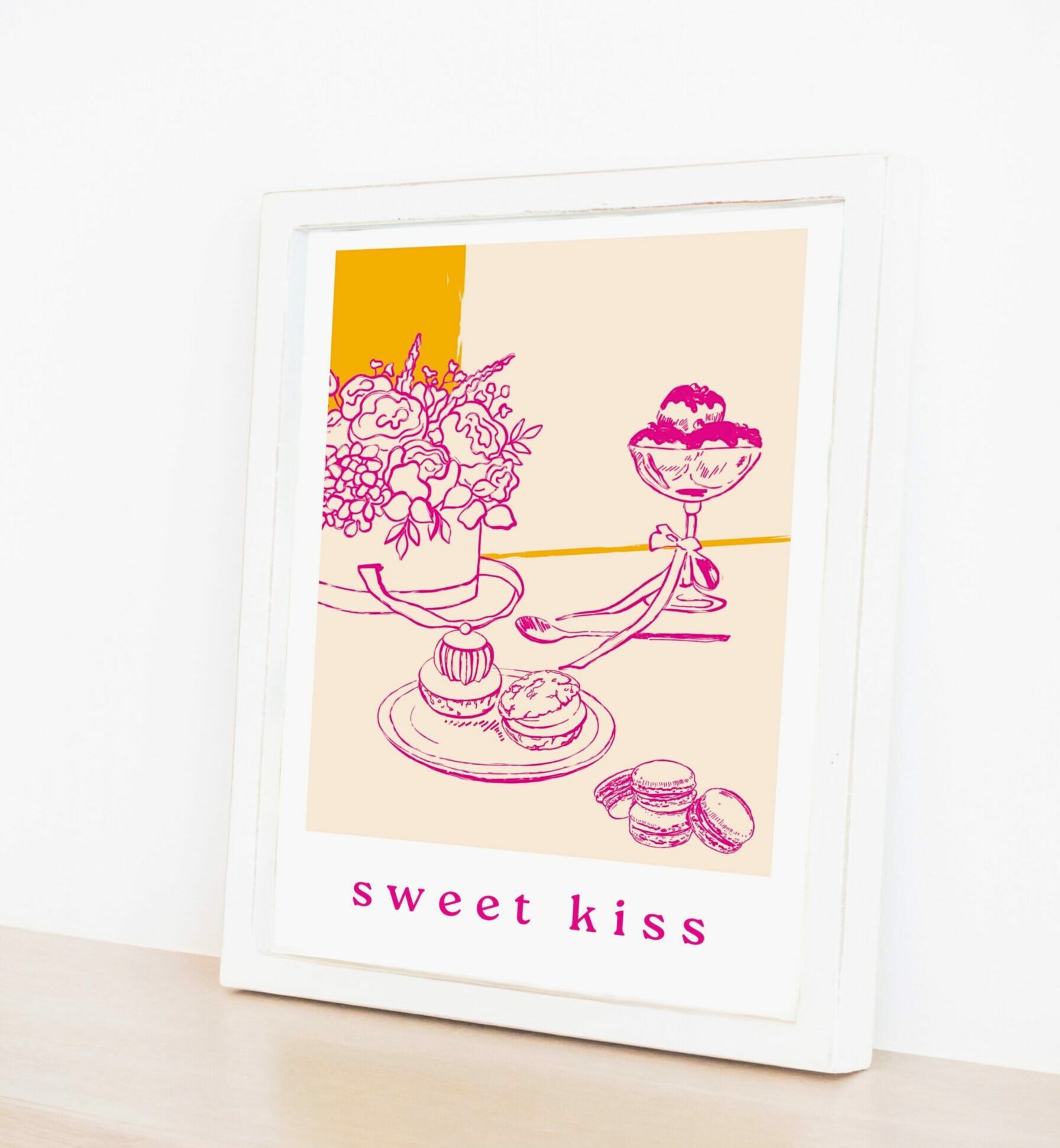 affiche food desserts