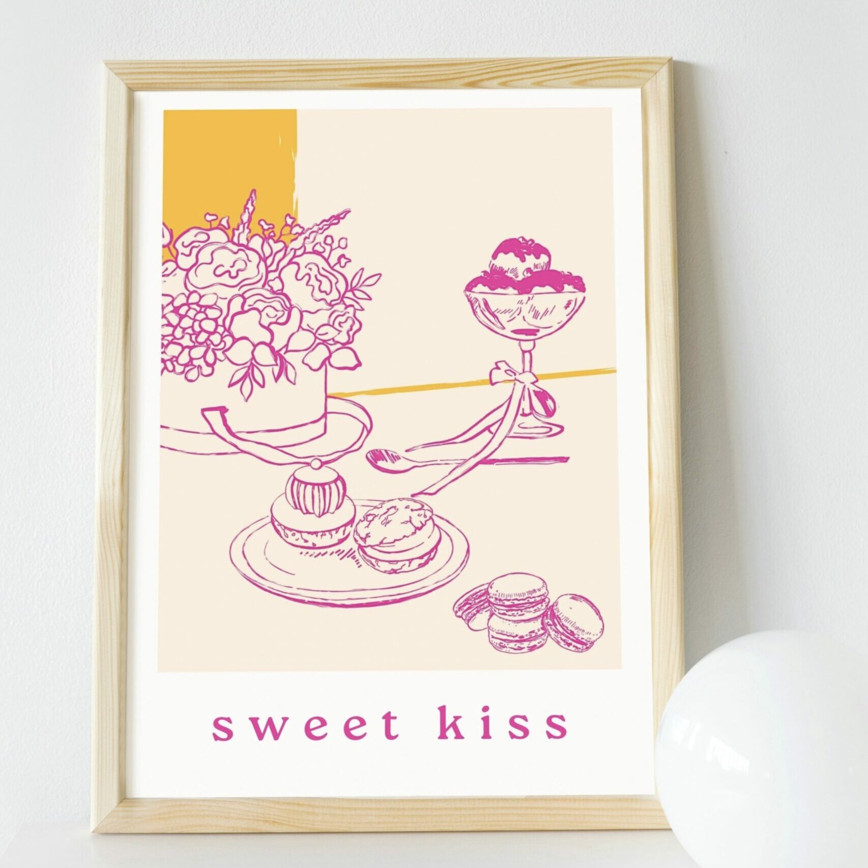 affiche food desserts