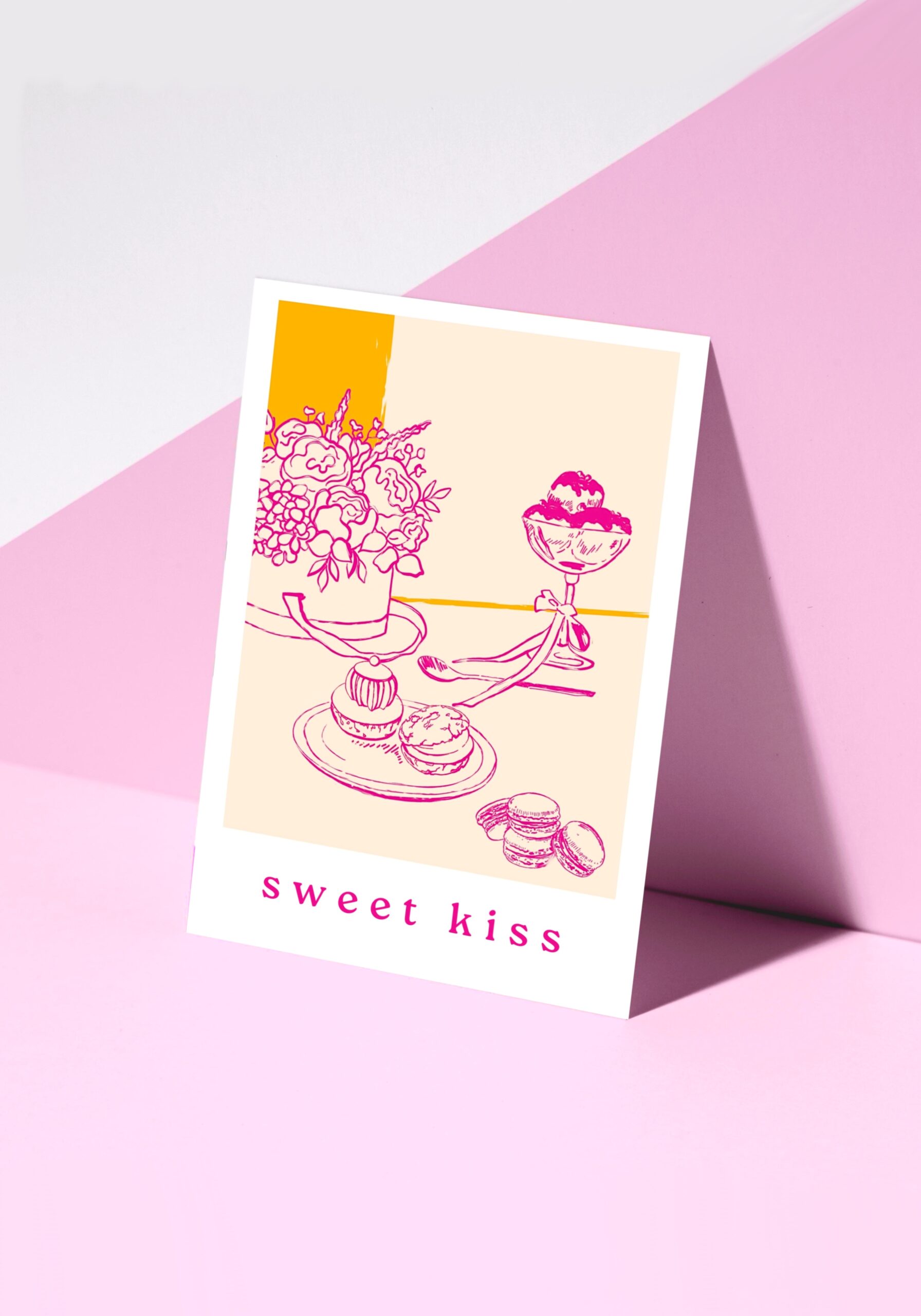 affiche food desserts