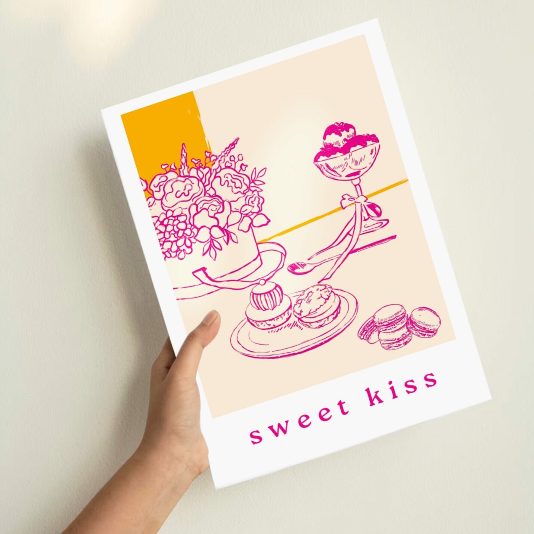 affiche food desserts