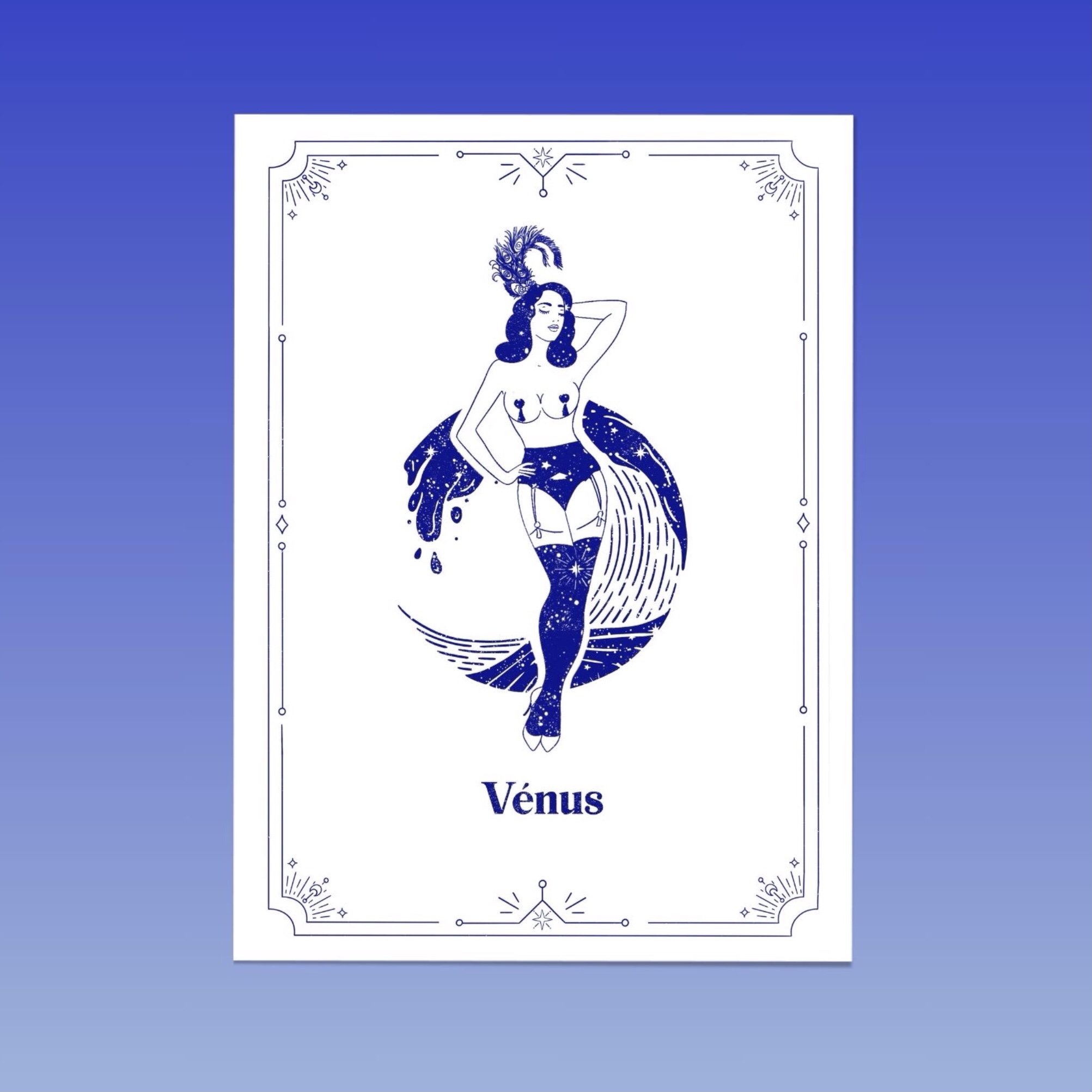 affiche erotique venus mythologie feminine