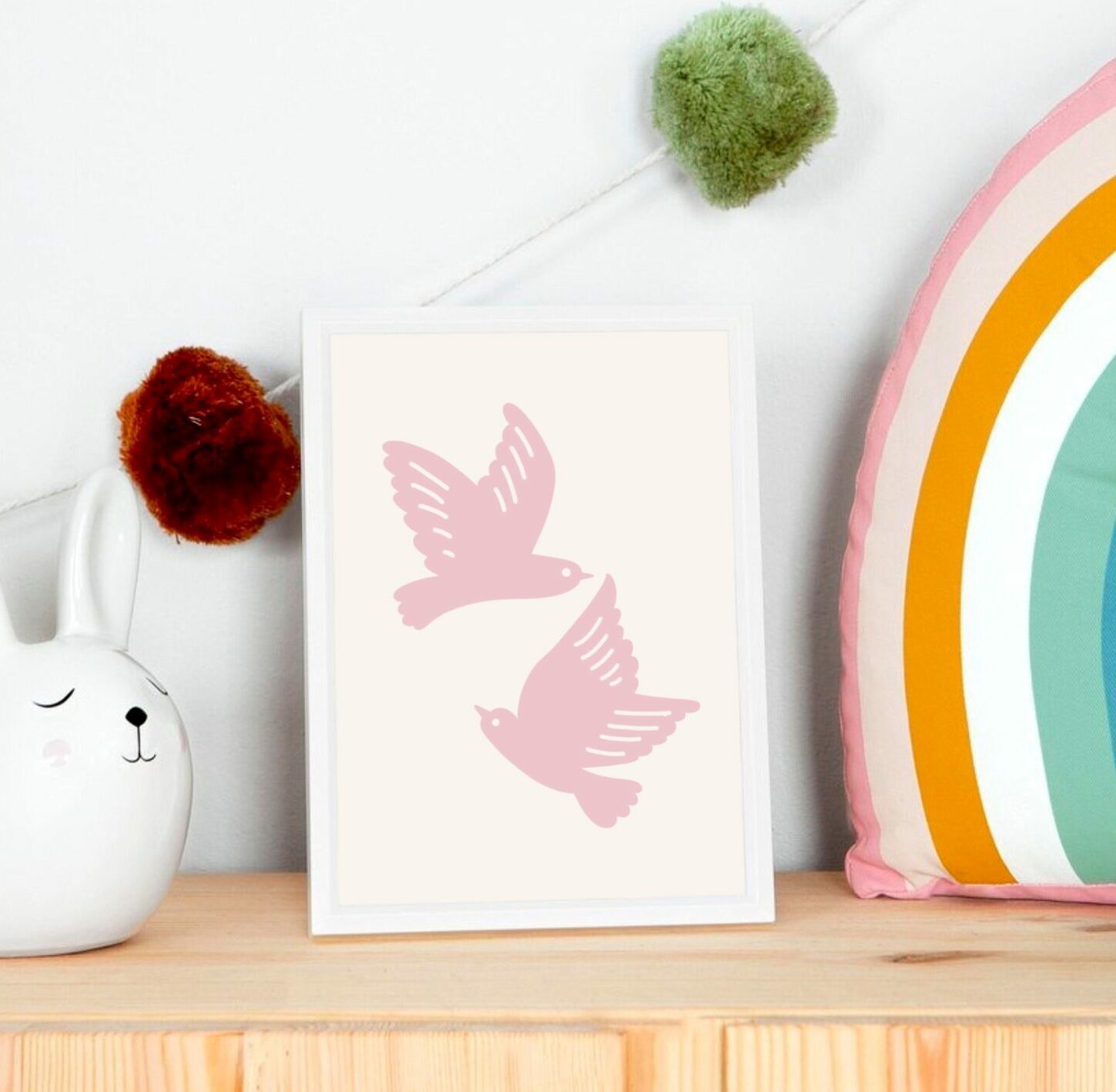 affiche enfants oiseaux