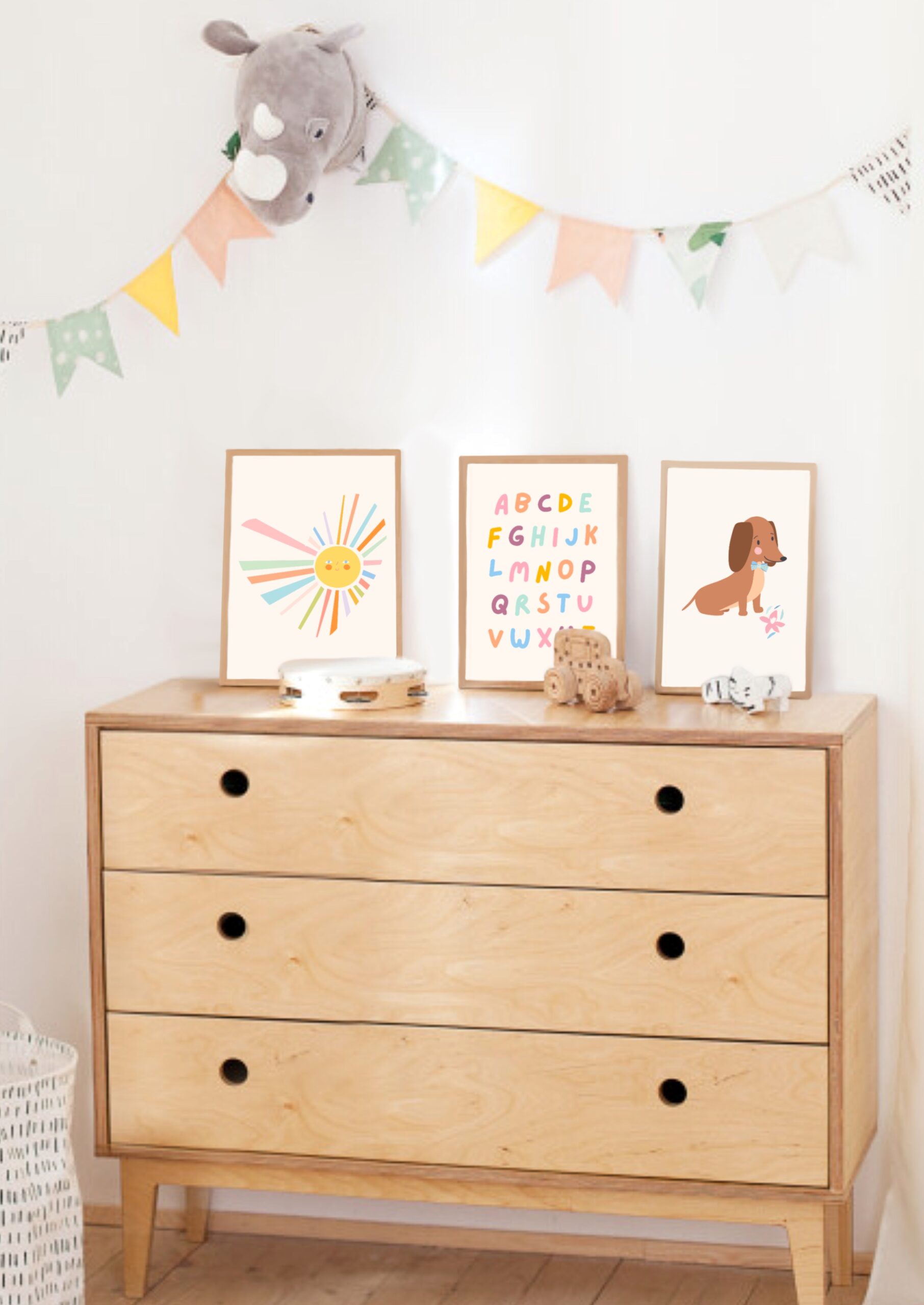 affiches enfants bambins chambre