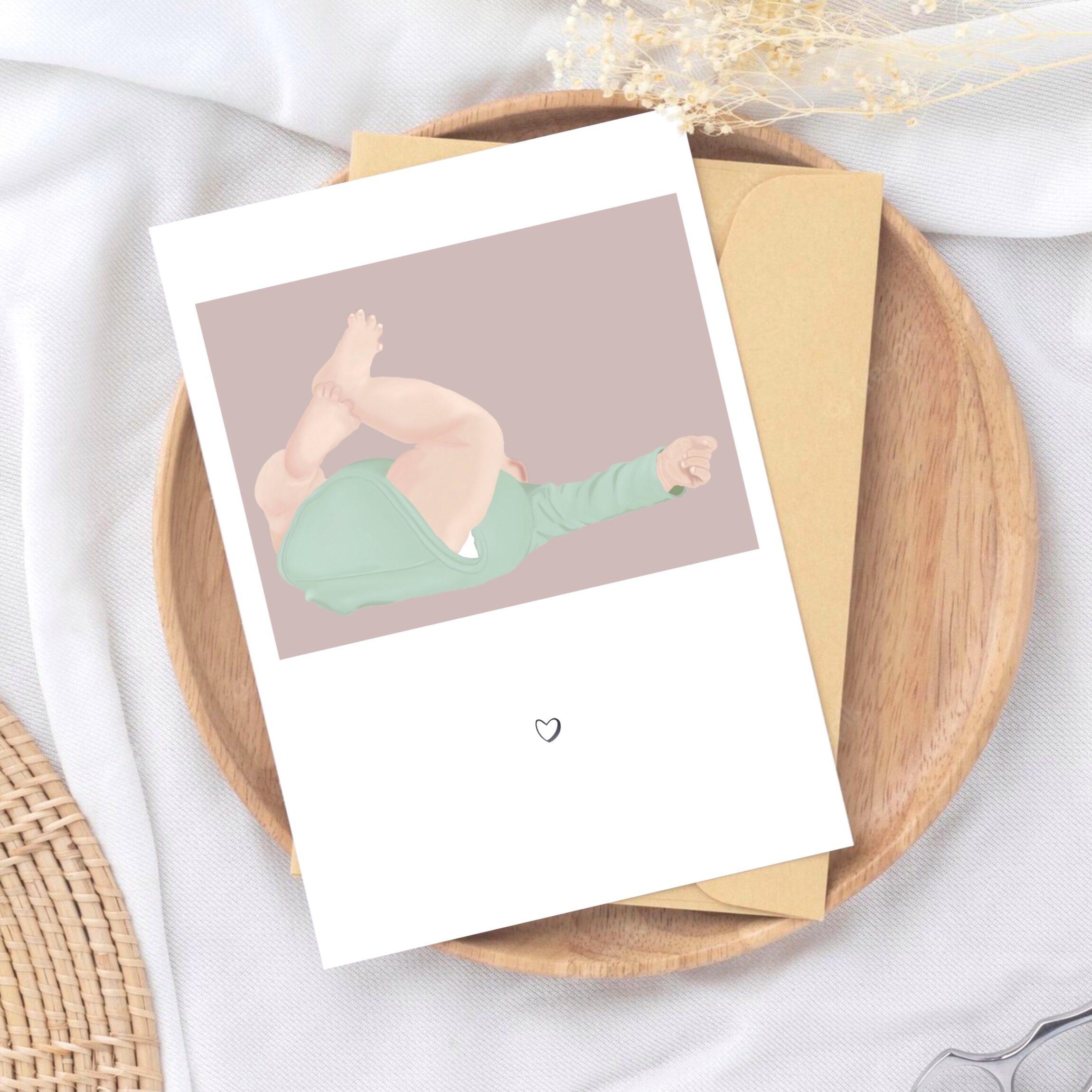 carte naissance bébé