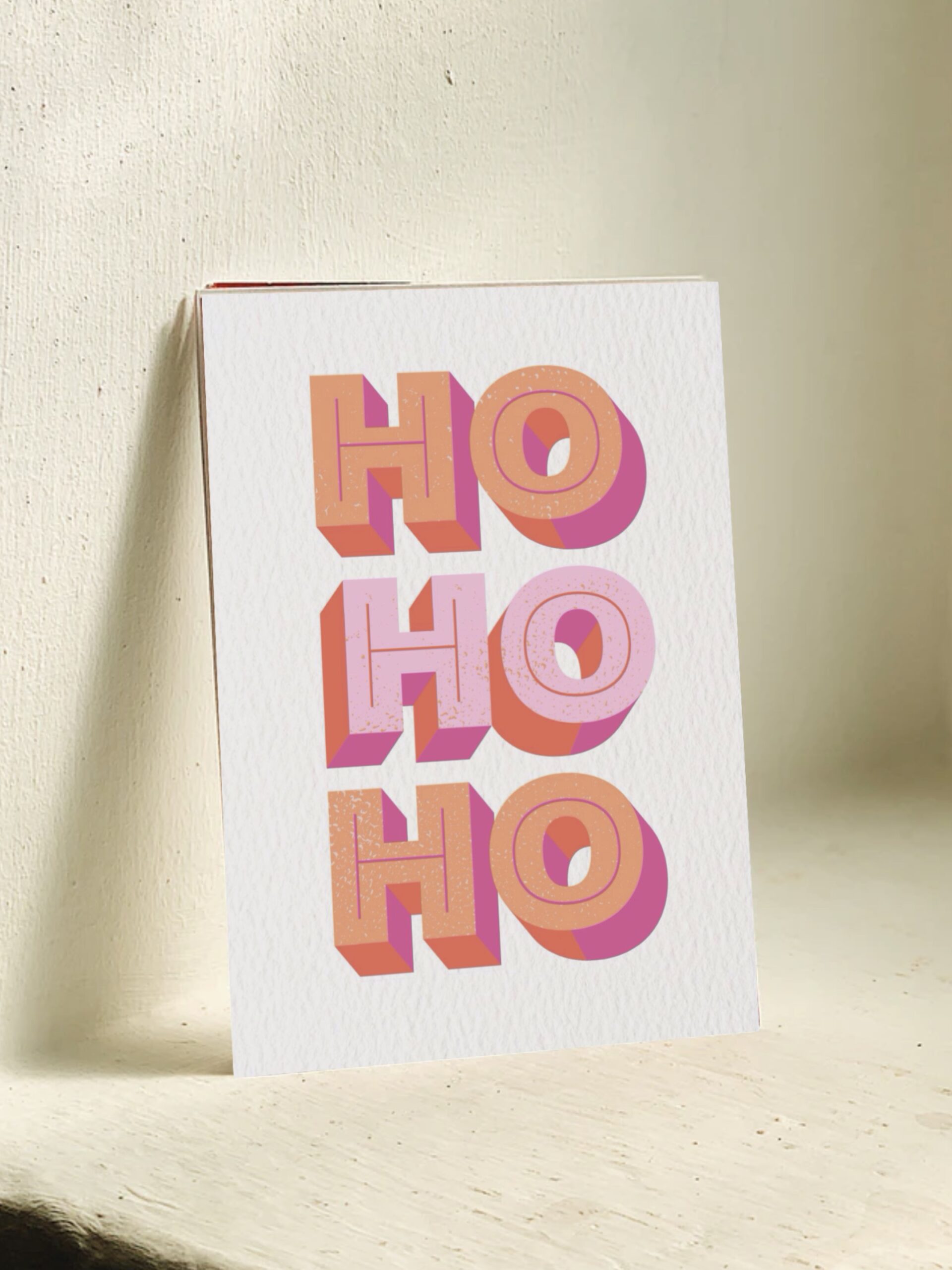 carte Joyeux Noël Ho Ho Ho