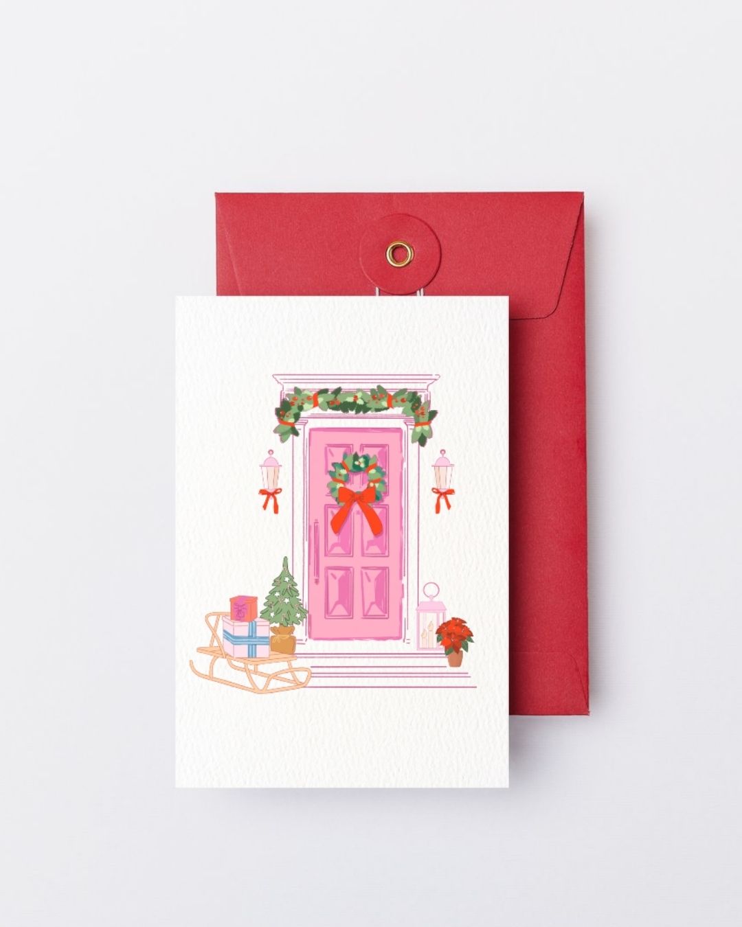 carte La maison de Noël