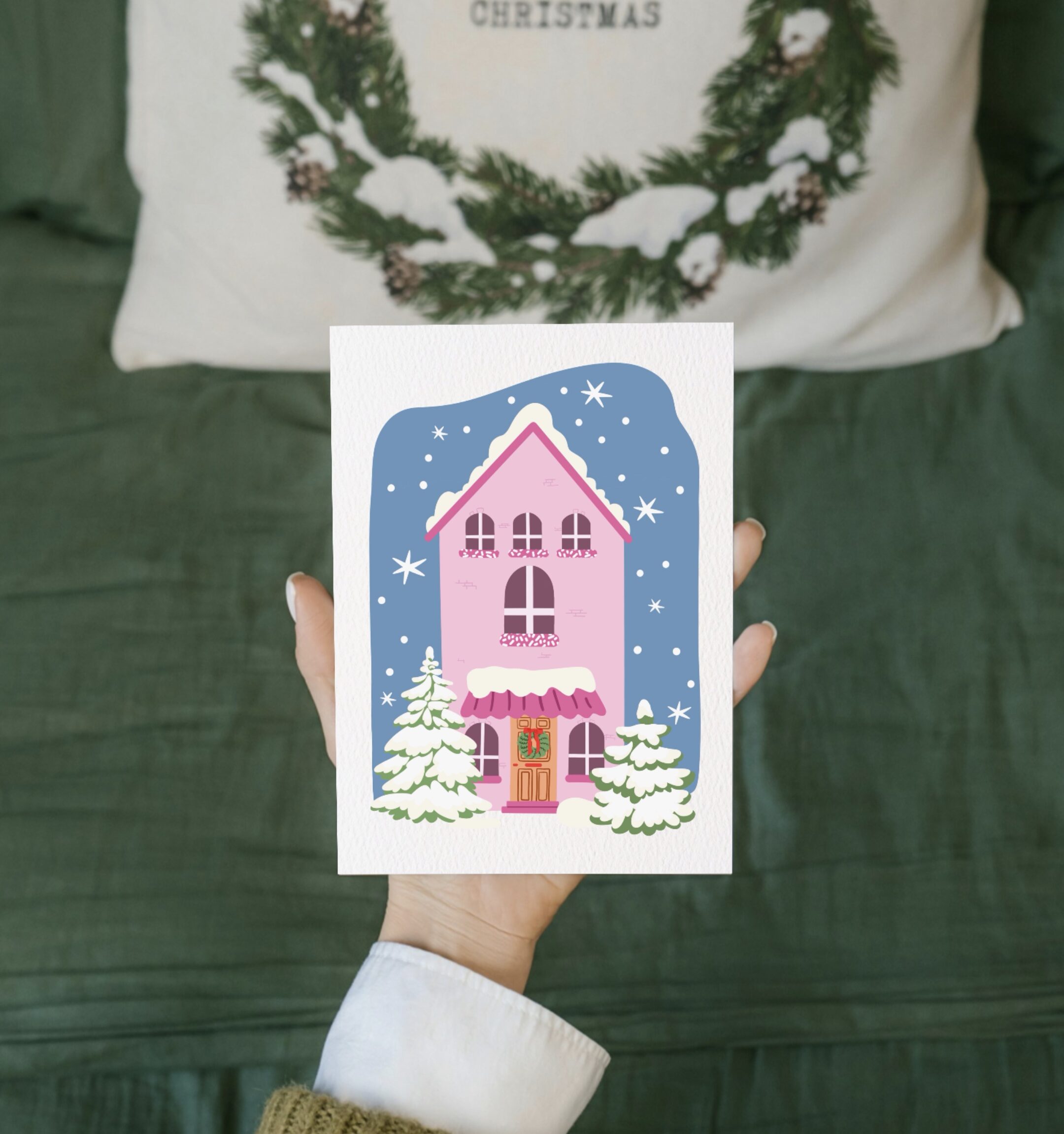 carte La nuit de Noël