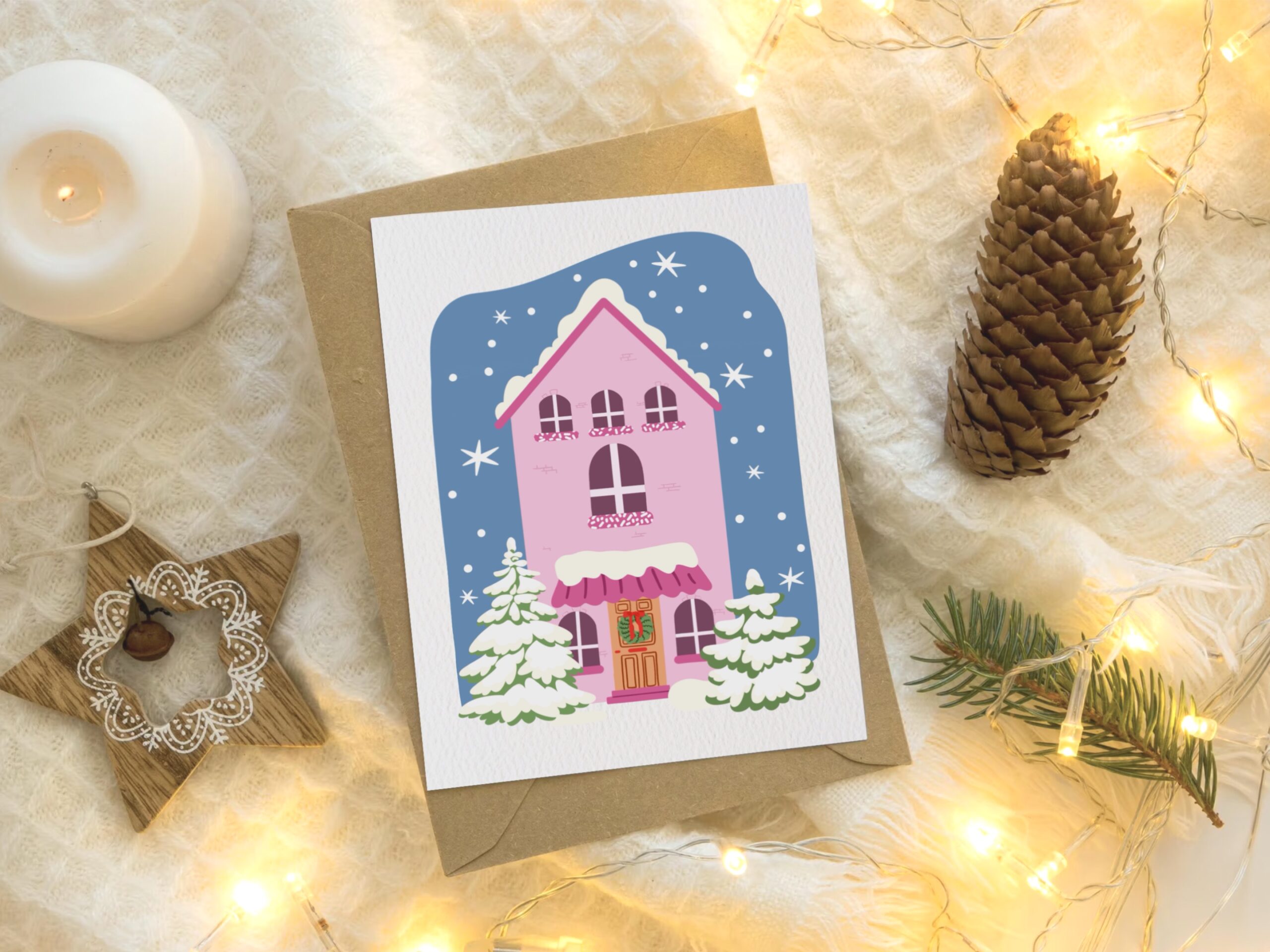 carte La nuit de Noël